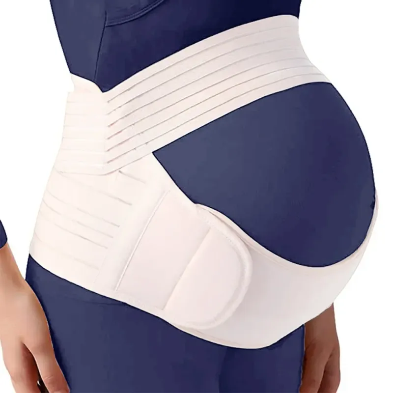 Mulheres grávidas apoio barriga banda volta roupas cinto ajustável cuidados com a cintura maternidade abdômen cinta protetor gravidez_voghion.com