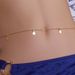 Bohemian Women's Simple Single Layer Bikini Body Metal Round Disc Waist Chain Belt_voghion.com