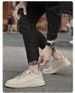 Retro Men's Board Shoes Platform Low-top Casual Shoes Small Leather Shoes Men_voghion.com