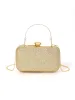 Pochette da sera con diamanti per donna, borsa da sposa, mini borsa a tracolla con catena, piccola borsa da festa con fiori traforati e cristalli_voghion.com