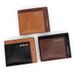 Korean Version Short Color Block Hinge Large Capacity Multi-Card Slot Casual Fashion 80% Off Men's Wallet_voghion.com