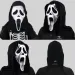 Latex Scream Ghostface Maske Horror Vollkopfmaske Streich Cosplay Kostüm Gruselfilm Ghostface Requisiten Home Decor Party Supplies_voghion.com