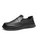 Spring Casual Sneakers New Low-top Genuine Breathable Korean Style Men's Leather Shoes_voghion.com