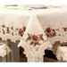 218 nappe brodée rurale de style européen profond, drapeau de table, housse de chaise, nappe de table basse, nappe_voghion.com