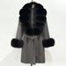 Women's Clothing Luxury Women's Double-Faced Wool Coat With Fox Fur Collar - Elegant Long Trench Coat For Fall & Winter (Multiple Color Options)_voghion.com