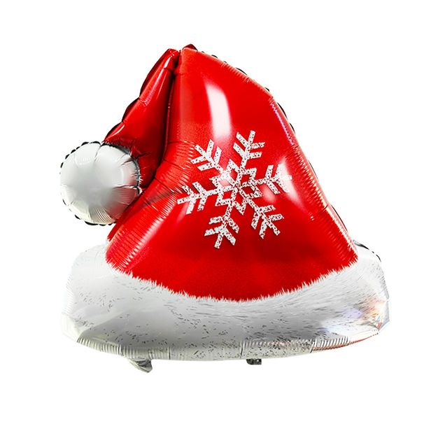 Set di palloncini in alluminio con albero di Natale e Babbo Natale in piedi - Grandi decorazioni per feste, palloncini in alluminio autoportanti per casa e ufficio_voghion.com