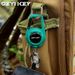 Retractable Elastic Rope Outdoor Portable Buckle Anti-Lost Extended Cord High Resilience Easy Pull Keychain_voghion.com