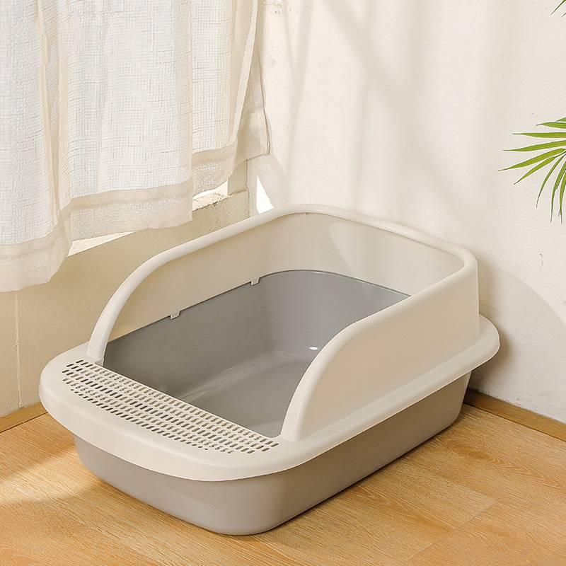 Cat Litter Boxes Fully Enclosed Cat Litter Box Splash Proof Large Fully Enclosed Cat Toilet Litter Box_voghion.com