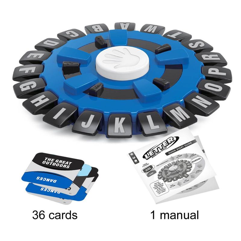 Children's Crazy Alphabet Game Fast-paced Family Board Game Educational Toy Hot-selling Board Game_voghion.com