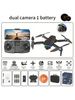 HD-Drohne mit Doppelkamera, leistungsstarker bürstenloser Motor, intelligente Hindernisvermeidungsverfolgung, faltbare Drohne mit Fernbedienung, perfekte Weihnachtsgeschenke_voghion.com