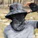 Cappello da sole con protezione per il collo da uomo e mantella staccabile - UPF 50+ e anti-zanzare per escursionismo e attività all'aperto_voghion.com