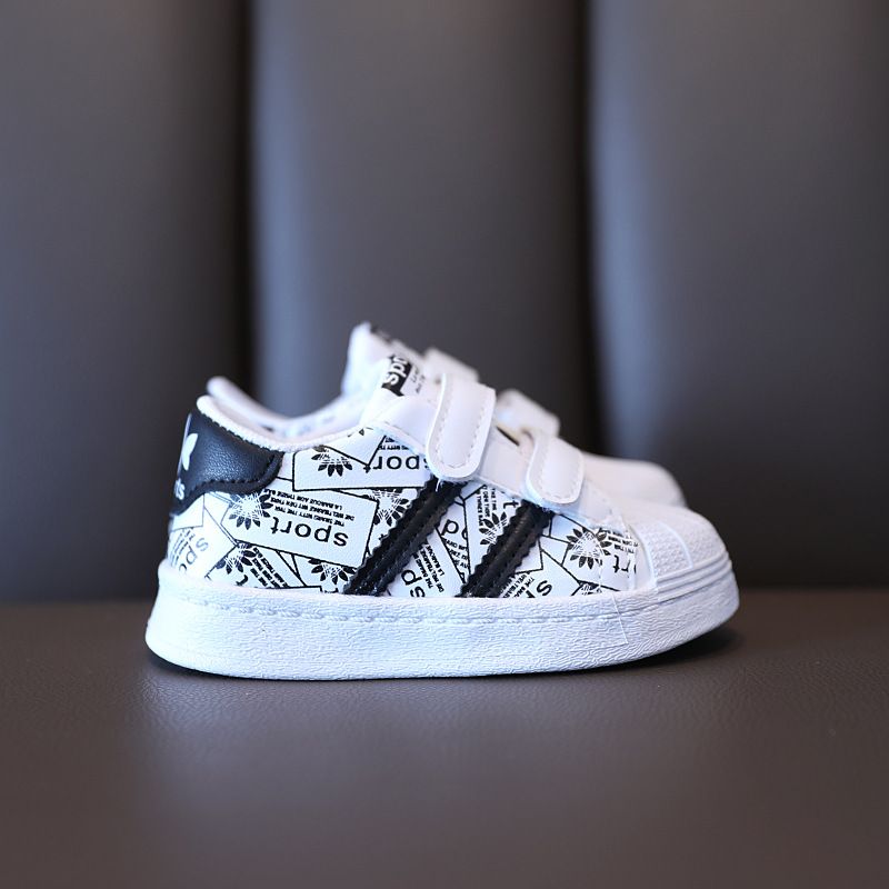Mutter & Kinder Shell kopf kinder schuhe kinder turnschuhe Jungen casual bord schuhe Mädchen baby schuhe Kleine weiße schuhe_voghion.com