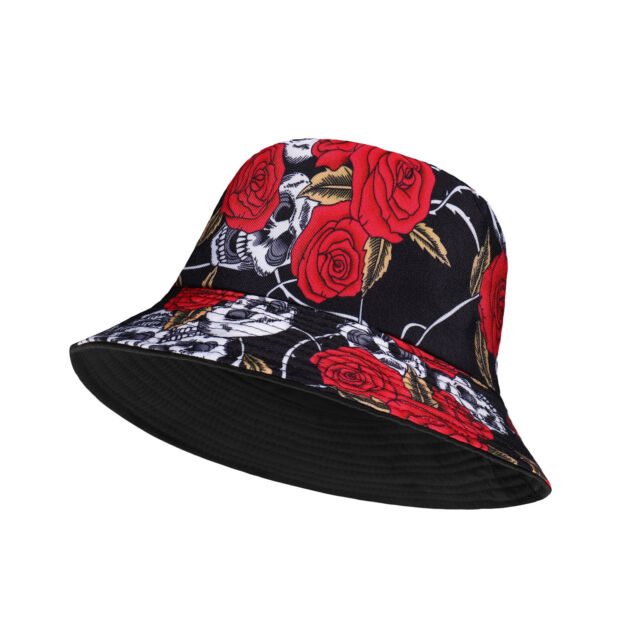 Bucket hat 100% cotton with reversible design bucket hats men bucket hats women_voghion.com