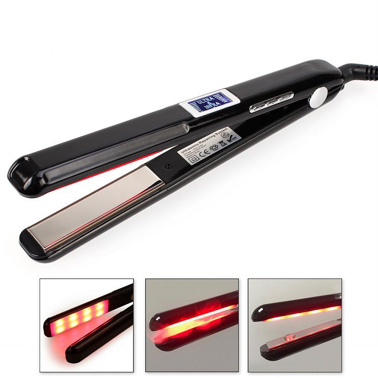 Hair Curler New E Commerce Hair Straighteners Ultrasonic Infrared Cold Perm Clamps Hair Care Without Heating_voghion.com