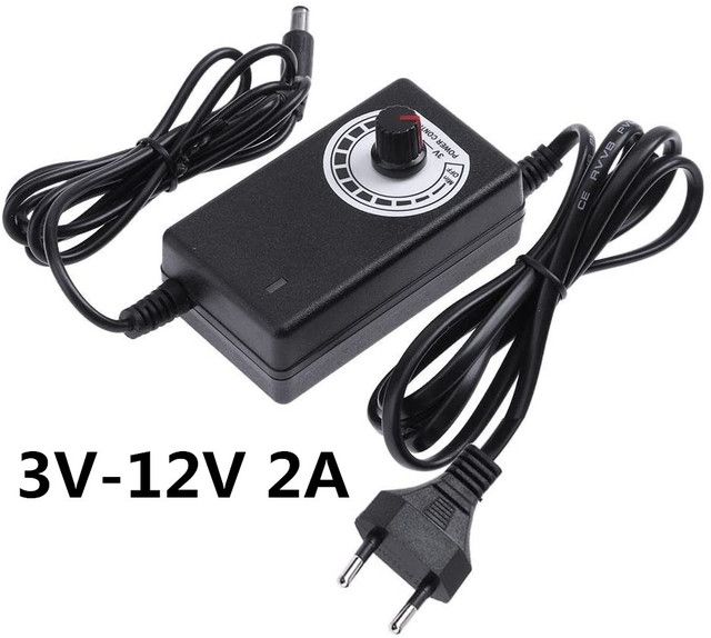 Alimentatore regolabile da CA a CC 3 V 5 V 6 V 9 V 12 V 15 V 18 V 24 V 1 A 2 A 5 A Adattatore di alimentazione Adattatore universale da 220 V a 12 V Volt_voghion.com
