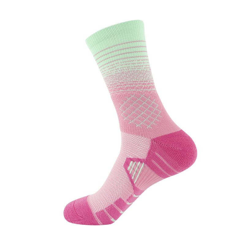 Soccer Socks basketball socks basic style polyester cotton mid tube high top towel bottom sports elite socks men and women thickened sports socks_voghion.com