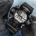 Sports Electronic Watch - Multi-Function Outdoor Smartwatch With Luminous Display, Waterproof & Shockproof_voghion.com