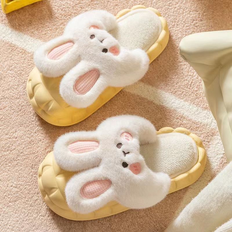 Removable Waterproof Couple Veet Men's Cotton Slippers_voghion.com