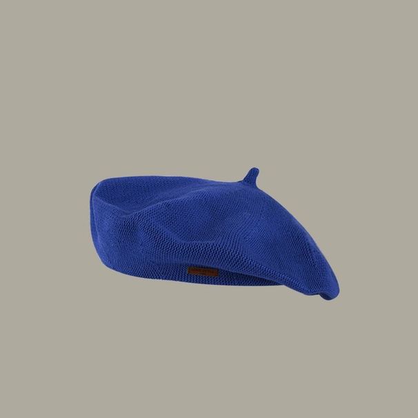 Large Head Circumference Wool Knitted Beret Spring And Autumn Painter Hat Shows Small Face Japanese Style Thin Design Niche Internet Celebrity Hat_voghion.com
