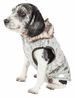 Pet Life Luxe 'Gold-Wagger' Gold-Leaf Designer Fur Dog Jacket Coat_voghion.com