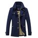 Men's Clothing Men's Casual Windbreaker Mid-length Men's Coat_voghion.com