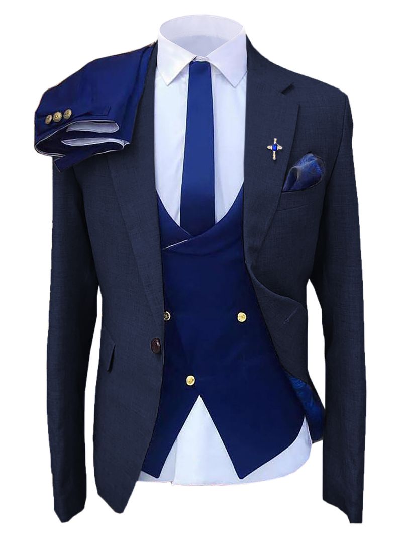 Heren enkel vest export herenpak ter plaatse bruiloft zakelijke banketjurk professioneel pak_voghion.com