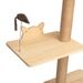 Wall-Mounted Cat Scratching Pad For Small To Large Cat, Indoor Wood Cat Tree With Hammock, Cat Scratcher Perch_voghion.com