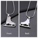 Skyrim 3D cristal patin à glace patinage artistique pendentif patineur collier Splinter couleur longs colliers bijoux pour adolescentes fille femmes cadeau_voghion.com