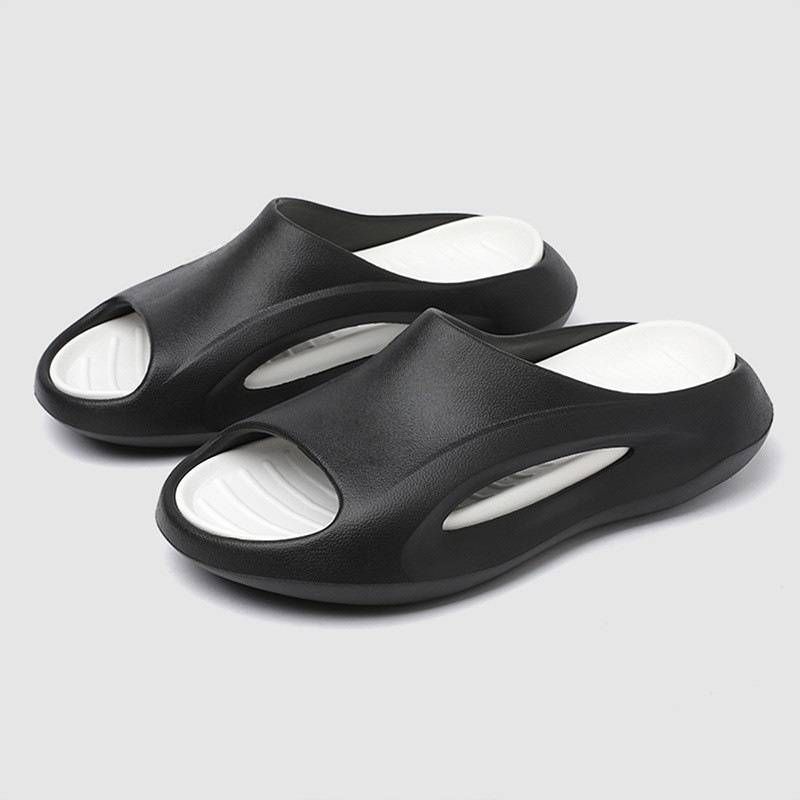 Men's Cloud Cushion Slides 4.0 - Dual Color Soft Sole Anti-Slip & Odor-Resistant EVA Summer Sandals For Outdoor Beach & Casual Wear​_voghion.com