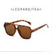 New European And American Pilot Double-beam Sunglasses, Men's UV-resistant Sunglasses, Women's Fashionable Retro Glasses_voghion.com