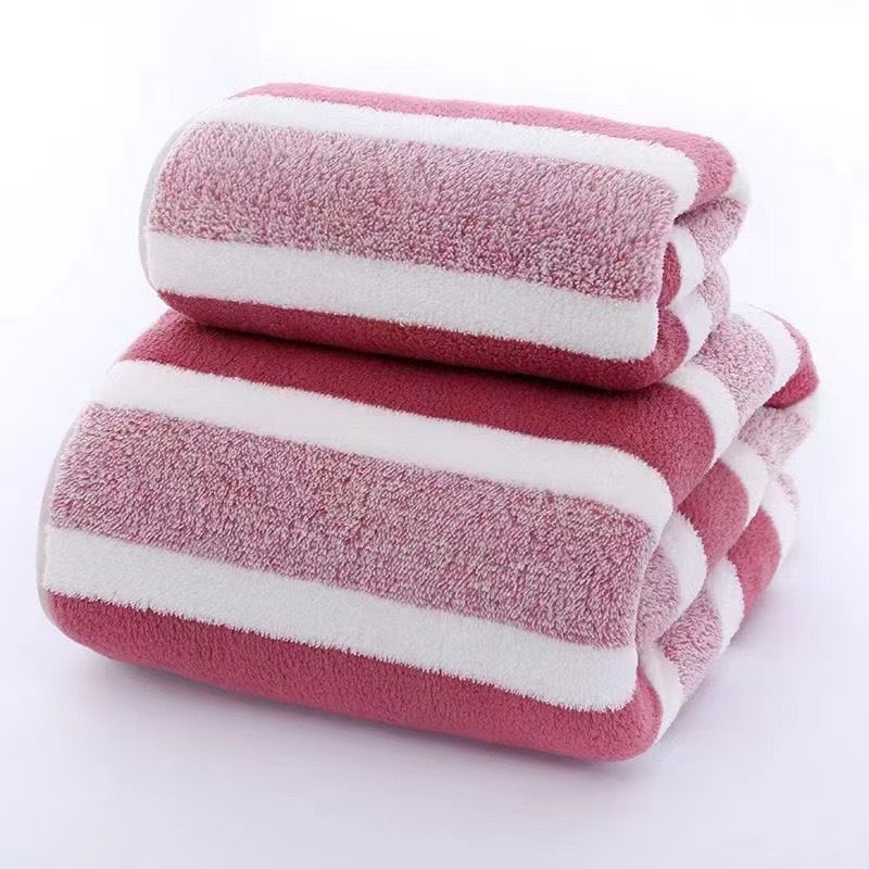 Household Bath Absorbent Quick-Drying Adult Oversized Thick Bath Wrap / Couple Large Bath Towel Instructions_voghion.com