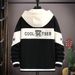 2026 Fashion Hoodies Outerwear Youth/Men Splicing Long Sleeve Loose Zipper Hooded Sweatshirts M-3XL_voghion.com