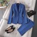 Women's Suit Set – Professional Office Blazer & Pants/Skirt, Polyester-Viscose Blend For Business & Formal Occasions (S-XXXXL)_voghion.com