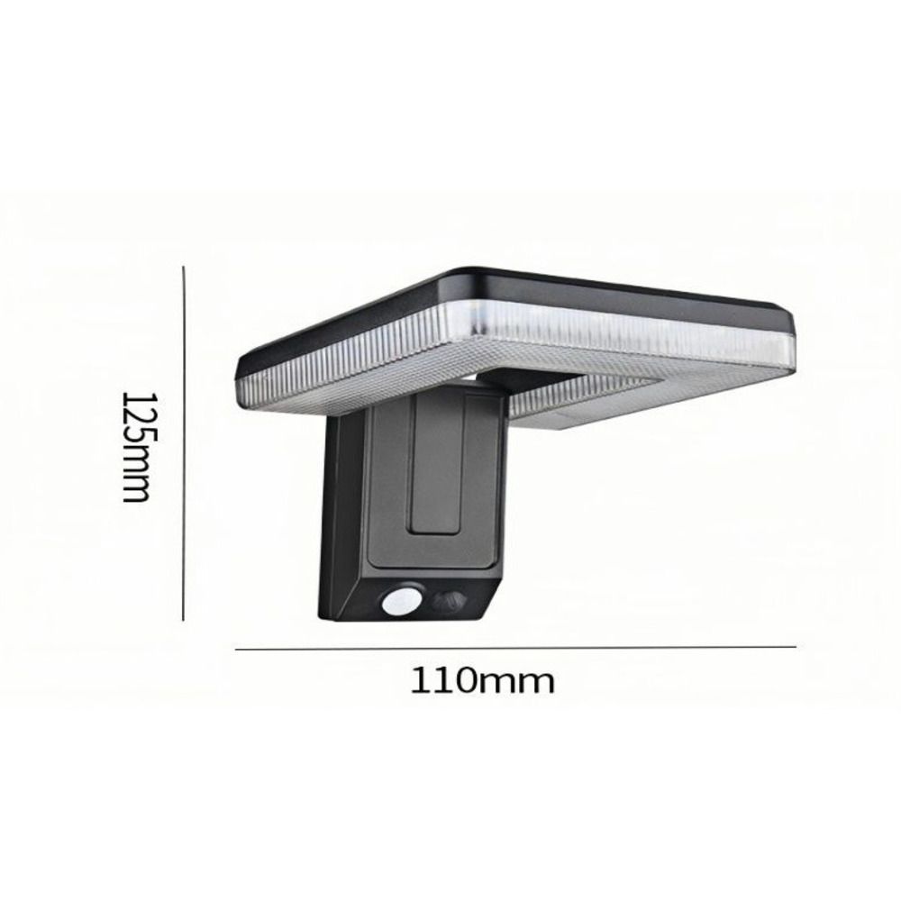 Wireless intelligent solar wall lamp for home, courtyard, wiring free, outdoor, dark, automatic lighting, sensor_voghion.com