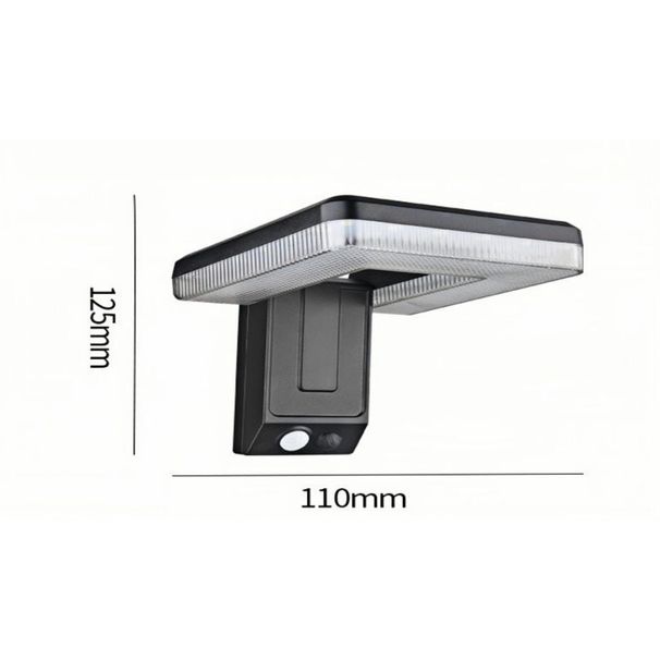 Wireless intelligent solar wall lamp for home, courtyard, wiring free, outdoor, dark, automatic lighting, sensor_voghion.com