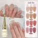 Nail Glue Pure Desire Nude Nail Polish New Gentle Versatile Ice Transparent Jade Nude Pink Base Color_voghion.com