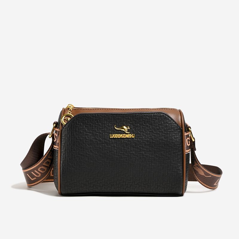 Borsa a tracolla singola con tracolla larga, casual, alla moda e alla moda, nuova, alla moda e alla moda, stile Boston, da donna_voghion.com