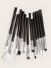 12 Make-up-Pinsel, Augenset, Lidschattenpinsel, kleiner Fächerpinsel, Beauty-Tools GUJHUI_voghion.com