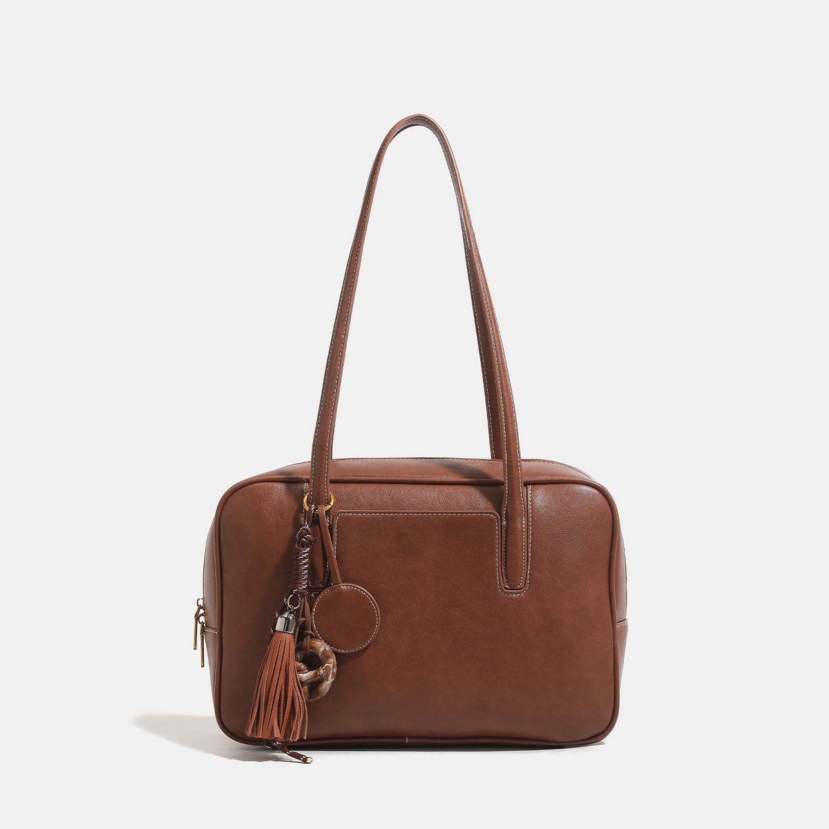 Forest Retro Tote Bag Women's Autumn And Winter New Large Capacity Commuter Handbag Shoulder Bag_voghion.com