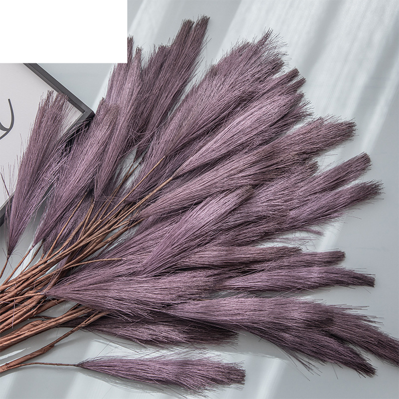Reed Pampas INS artificial flowers fake flowers and green plants wholesale wedding cross-border decorations MW85502_voghion.com
