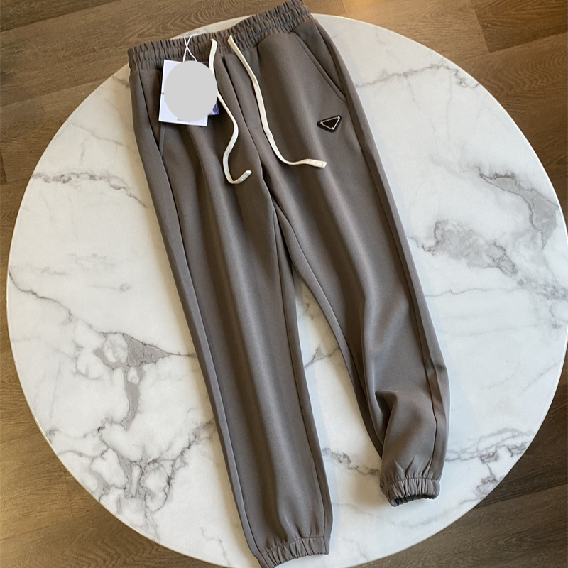 Herrenbekleidung Gekämmte langstapelige Baumwolle + flüssiges Ammoniakverfahren! Neue, drapierte, knitterfreie, sportliche Jogginghose mit Bündchen für Herren im Herbst und Winter_voghion.com