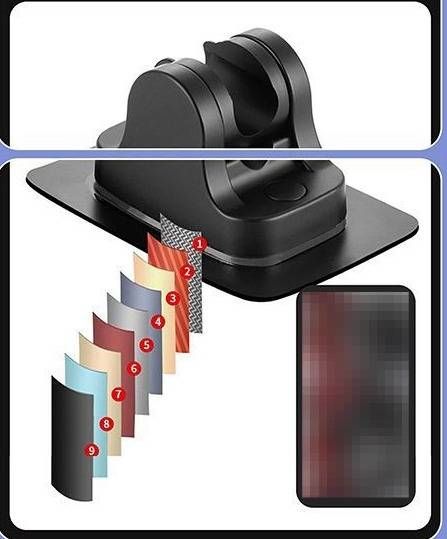 Punch Free Duschhalterung Duschkopf Fester Regenduschkopf mit verstellbarer Basis_voghion.com