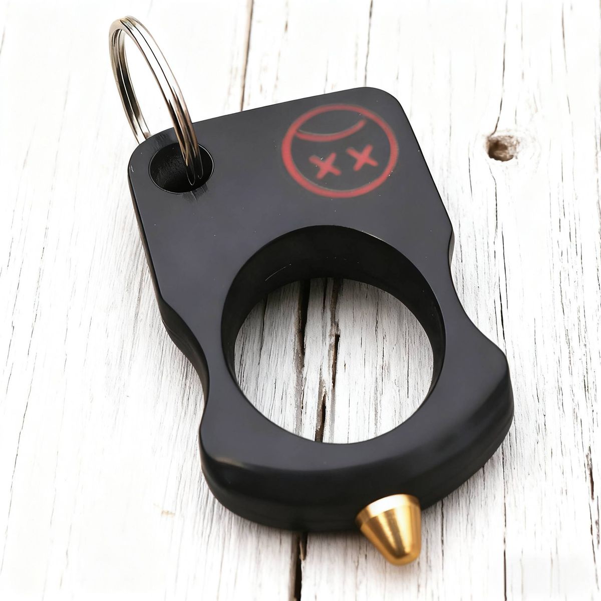 Tirapugni in lega di zinco e ottone, tirapugni a quattro dita, 9,7*6*1 cm, adatti per autodifesa e combattimento professionale_voghion.com