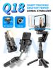 Smartphone-Universalgelenk-Stabilisator, 2-Achsen-Selfie-Stativ mit Gesichtserkennung, 360°-Drehung, 4-in-1-Anschluss_voghion.com