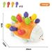 Baby- und Kleinkindspielzeug: Steckpuzzle mit Igelmotiv, Fingerübungen, Spaß, niedliches Haustier-Frühpädagogik-Puzzle, Steckspielzeug_voghion.com