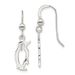 Sterling Silver Penguin Shepherd Hook Earrings_voghion.com