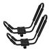 Title: 1 Pair Universal J-Bar Kayak Carrier 220LBS Load Heavy Duty Canoe Car Top Mount Carrier Roof Rack W/ 2Pcs Tie Down Straps_voghion.com