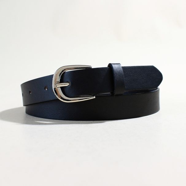 Slankt taljebælte til kvinder - Minimalistisk tyndt bælte med nålespænde til kjoler og bukser | Sommermodetilbehør_voghion.com