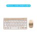 Insieme stabilito della tastiera e del mouse senza fili della tastiera e del mouse del cioccolato K908 della tastiera Bluetooth 2.4G mini trasporto libero all'ingrosso_voghion.com