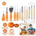 Kit di strumenti per scolpire zucche di Halloween_voghion.com